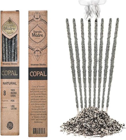 8 pcs Wildly Harvested Thick - Natural Citronella with Orange Incense Sticks, 9" Long - Eco Friendly,Non Toxic Incense Sticks (1hr Burning Time) to Heal & Purify Your Body & Surroundings in Kuwait
