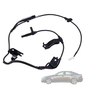89545-30080 / RH ABS مستشعر سرعة العجلة مع سلك متوافق مع Lexus GS RC Series IS250 IS350 RC350 GS250 GS350 GS450 2011 2012 2013 2014 جانب الركاب الخلفي الأيمن