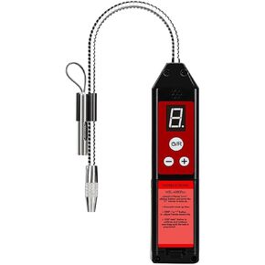Wale&Morn ترقية كاشف تسرب الفريون WJL-6000PRO مع ضوء LED لتسرب غاز الهالوجين، جهاز اختبار تسرب غاز الفريون للتكييف مع ضوء مؤشر HVAC R22 R410A R134A R1234yf CFCs HCFCs HFCs