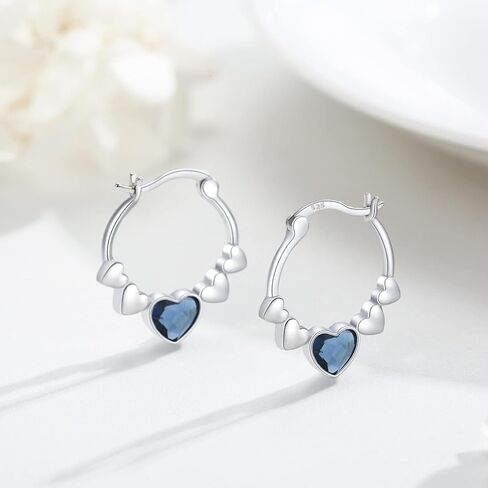 Jellyfish Earrings 925 Sterling Silver Hypoallergenic Ocean Hoop Earrings Jellyfish Jewelry Gifts for Women in Kuwait