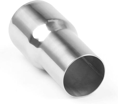 Vechkom 2" ID 3" ID Exhaust Pipe Adapter Connector Reducer 304 Stainless Steel 2 Inch to 3 Inch 2" ID 3" ID kit 2PCS in Kuwait