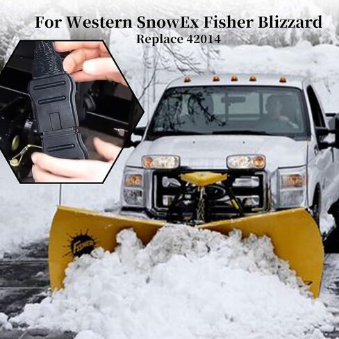 استبدال مجموعة كابل البطارية الجانبية للشاحنة والمحراث 42015 لمحراث الثلج Western SnowEx Fisher Blizzard - يتضمن 4 دبابيس أسلاك in Kuwait