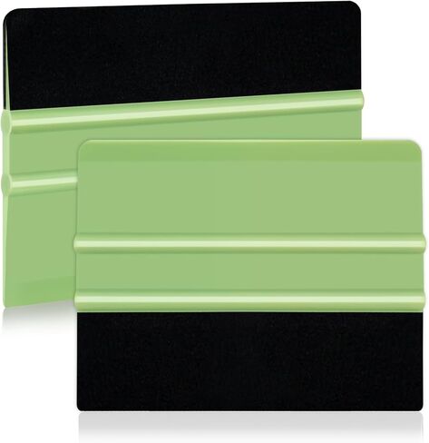 WRAPXPERT Squeegee for Vinyl,2Pack Pink Felt Squeegee,Vinyl Scraper Tool for Crafting Vinyl Application in Saudi Arabia