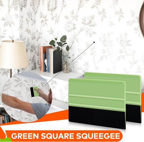 WRAPXPERT Squeegee for Vinyl,2Pack Pink Felt Squeegee,Vinyl Scraper Tool for Crafting Vinyl Application in Saudi Arabia