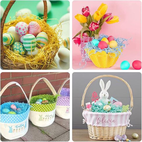 11.3 Oz (320g) Easter Grass Basket Filler Recyclable Shred Paper Tissue Raffia for Gift Wrapping, Basket Filling, Party Decoration, Basket Grass Stuffers in Saudi Arabia