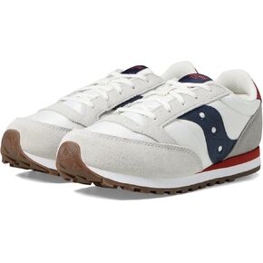 Saucony Originals Jazz Original (طفل صغير/طفل كبير) أبيض/أزرق/أخضر 4.5 طفل كبير M