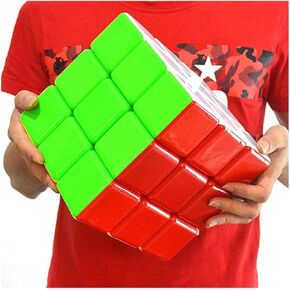 Super Cube 3x3x3 Big Cube Stickerless Speed Cube 18cm Large Cube Puzzle Magic Cube Toy