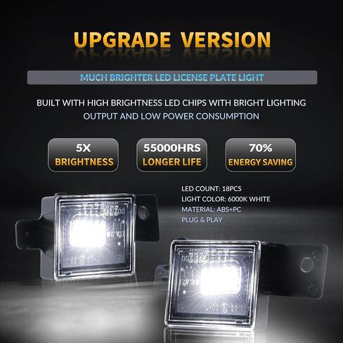 LED Side Marker Lights for GMC Sierra 2500HD 3500HD 2020-2024 Pickup Truck White Front Rear Fender Marker Lamps Smoked Len in Kuwait