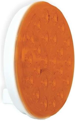 Maxxima M42701Y 24 LED 4 "ضوء متعري تحذيري دائري كهرماني in Kuwait