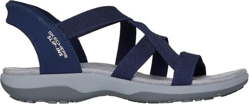 Skechers Women's Reggae Slim-Stretch Flex Hands Free Slip-ins Sandal in Saudi Arabia