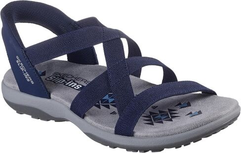 Skechers Women's Reggae Slim-Stretch Flex Hands Free Slip-ins Sandal in Saudi Arabia