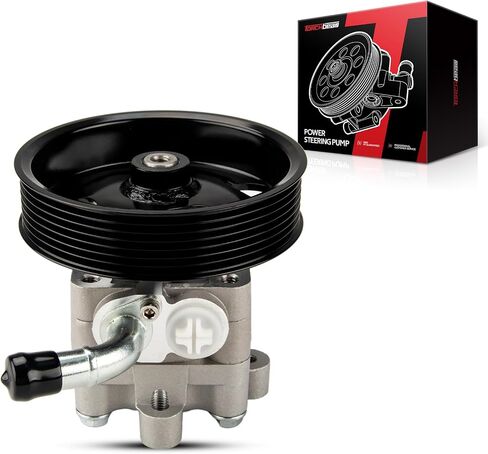 Torchbeam Power Steering Pump Compatible with Compass 2007-2017 Patriot 2007-2017 Caliber 2007-2012, Car Power Steering Replacement Parts for OEM 20-2401, Steering Pump Assist with Pulley in Saudi Arabia