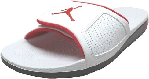 Nike Jordan Hydro 3 Mens Sandals 854556-103_12 - White/University RED-Black in Kuwait