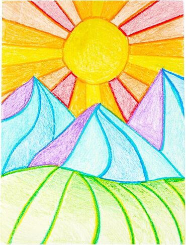 Colorations Crayons, 24 Colors, Non Toxic Crayons, Crayons for Kids, Crayons for Toddlers, Kids Crayons, Coloring, Drawing, Toddler Crayons, Toddler Art Supplies, Preschool Crayons in Saudi Arabia