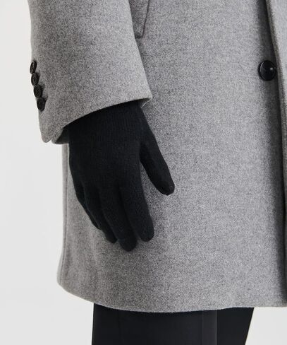 Unisex Signature Cashmere Gloves,Ultraviolet,M/L in Kuwait