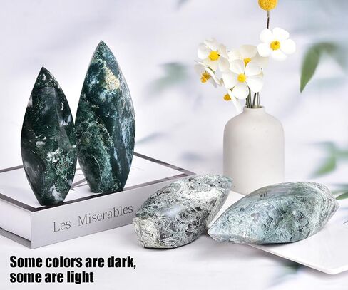 JIC Gem Large Blue Calcite Celestite Healing Crystal Obelisk Tower Spiral 4 Sides Point Energy Gemstone Home Decor 1.1-1.7 Lbs in Kuwait