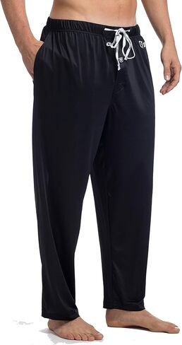 STACY ADAMS mens Stacy Adams Men's Regular Sleep Pant Pajama Bottom, Navy, Large US in Kuwait