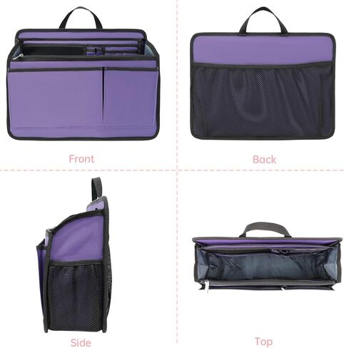 إدراج منظم للحقيبة الكاجوال وحقيبة الكتف وحقيبة اليد (L) (رمادي) in Kuwait