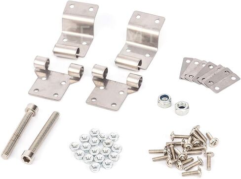 Tour Pack Hinge Kit Fit for Harley Davidson Touring Models 1999-2013 Black in Saudi Arabia