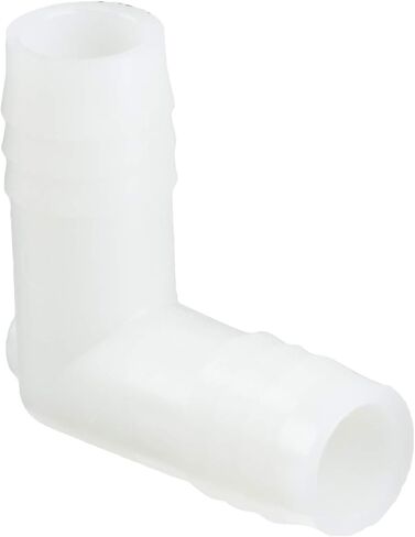 Parker Hannifin 365HB-10N-pk10 Par-Barb Union Elbow Fitting, Nylon, 90 Degree Angle, 5/8" Hose Barb x 5/8" Hose Barb, White (Pack of 10) in Saudi Arabia
