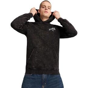 PUMA mens Graphic Hooded Sweatshirt Hooded Sweatshirt