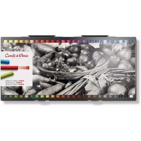 Conté à Paris Soft Pastels with 20 Assorted Colors