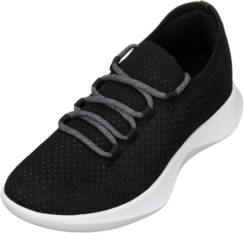 أحذية CALTO الرجالية غير المرئية لزيادة الارتفاع - أحذية رياضية خفيفة الوزن للغاية - أطول 2.4 بوصة in Kuwait