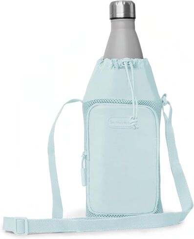 Travelon Pi Gogo Insulated Water Bottle Tote, BlackBerry in Kuwait