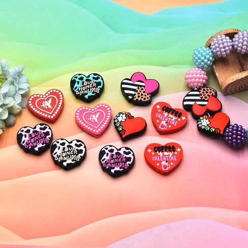 16 PCS Silicone Focal Beads for Pens Characters Dog and Cat Theme Silicone Beads for Keychain Making Silicone Beads Bulk for Jewelry Making Bracelet Necklace Handmade Crafts in Kuwait