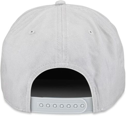 AMERICAN NEEDLE Miller Racing Roscoe Adjustable Snapback Baseball Hat, White/Black (23008B-MHL-WHBL) in Saudi Arabia