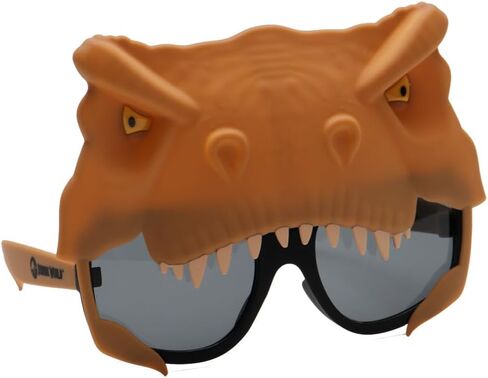 Sunstaches Jurassic World Triceratops Costume Dress Up Sunglasses one size fits most in Saudi Arabia