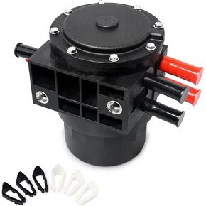 F1UZ-9B263-B Fuel Tank Selector Valve - Reservoir Switching, Compatible with 1989-1997 Ford F150 F250 F350 E150 E250 E350, Dual Tanks, Replaces Replace F1UZ9B263B F1UZ 9B263 B 911-000