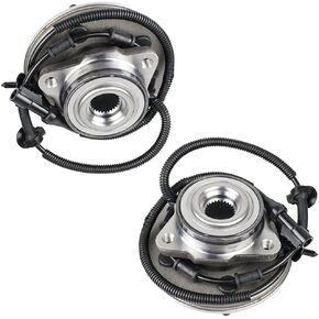 Set of 2 515050 Wheel Hub Bearing Assembly Compatible with 2002-2005 Ford Explorer, Mercury Mountaineer, 2003-2005 Lincoln Aviator 5 Lugs W/ABS