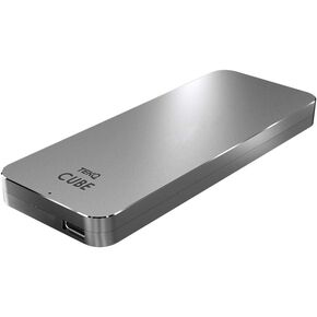 Cube Thunderbolt 3 SSD 4TB, Aluminum Enclosure, Support USB 4, Thunderbolt 4, Bus Powered, Read up to 2800MB/s, Write up to 2300MB/s