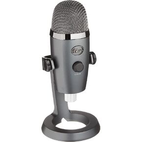 Logitech for Creators Blue Yeti Nano Premium USB Mic for Recording and Streaming – Shadow Gray
