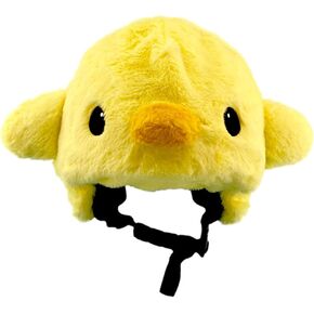 Helmet Cover, Ski Helmet, Plush Helmet Covers Soft Cartoon Chicken Kids Helmet Covers Action Sports Boys Girls Ski Helmets Covers for Snowboarding