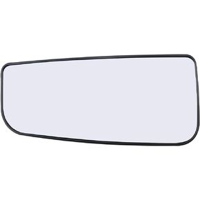 Driver Side Towing Mirror Glass Lower,Heated Mirror Glass with Rear Holder For Ford F150 Truck 2015-2020 F250 F350 Super Duty F450 F550 Truck 2017-2019,Replacement FL3Z17K707V