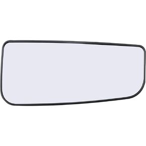 Driver Side Towing Mirror Glass Lower,Heated Mirror Glass with Rear Holder For Ford F150 Truck 2015-2020 F250 F350 Super Duty F450 F550 Truck 2017-2019,Replacement FL3Z17K707V
