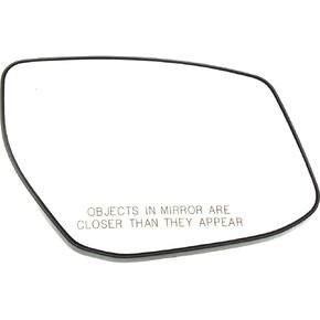 For Nissan Sentra 2013 14 15 16 17 2018 Mirror Glass Driver Side | Heated | w/Backing Plate | Flat Glass Type | Replacement For 963663TH3A | NI1324107