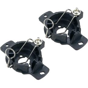 2 Pcs Car H1 Headlight Bulb Base Light Bulb Conversion Adapter Replacement Compatible with Mercedes-Benz 320