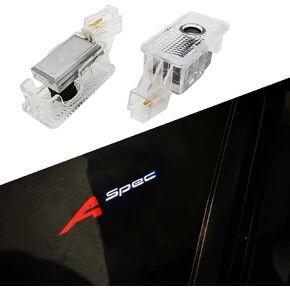 2 Pcs Car Door LED Logo Projector Ghost Shadow Light,Welcome Lamp Door Light Puddle Lights Kit Compatible with RLX/MDX/ZDX/TLX/TL/RDX Series Accessories