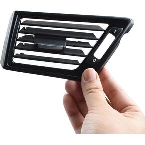 Front Dashboard Air Conditioner AC Vent Outlet Grille for BMW X1 E84 2010-2015 Piano Black (Right)