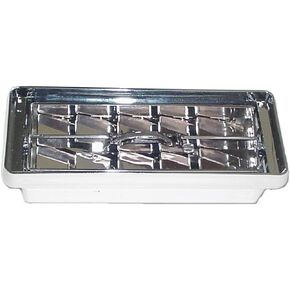 GG Grand General 68421 Chrome Plastic Vent Dash Panel for Kenworth, Center, 98-2002