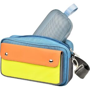 Digital Camera MP3 MP4 Player Handheld Game Console Case, Universal Pouch Organizer Bag Compatible with Bose SoundLink Flex Bluetooth Speaker/Earphone, for Anker Power Bank & More Accessories