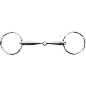 HORZE Jointed Loose Ring Snaffle Bit
