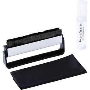 Prosumers Choice Record Cleaning Kit - Vinyl Cleaner Accessories - Vinyl Record Scratch Repair Kit - Premium Microfiber Brush Care - Spin Cleaning Solution - Care for All Records - LP Record Cleaner