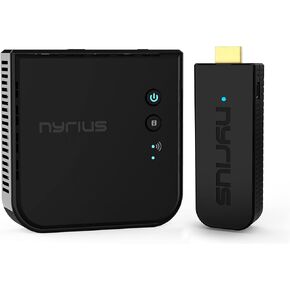 Aries Prime Wireless Video HDMI Transmitter & Receiver for Streaming HD 1080p 3D Video & Digital Audio from Laptop, PC, Cable, Netflix, YouTube, PS to HDTV/Projector (NPCS549)