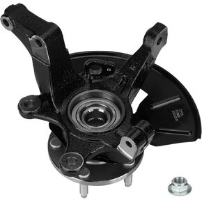 Wheel Hub Bearing Steering Knuckle Assembly Pair Front Driver & Passenger Side Fit for Ford Escape 2001-2012, Fit for Mercury Mariner 2007-2011, Fit for Mazda Tribute 2001-2011, 698-404 698-405