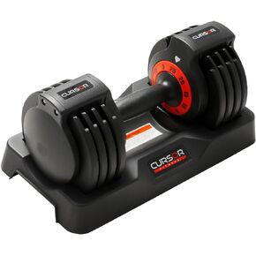 مجموعة دمبل كاملة من الحديد الزهر 5 في 1 قابلة للتعديل سريعًا، تدريب قوة الوزن المنزلي، مجموعة 25 رطل، مجموعة 55 رطل in Kuwait