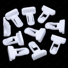 Rexka 25pcs Front & Rear Spoiler Moulding Clip Compatible with Toyota Lexus 75392-35220 4Runner, Camry, Corolla, FJ Cruiser, Highlander, Prius, Prius Prime, Prius V, RAV4